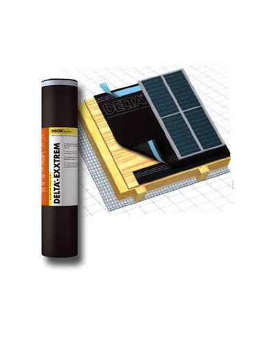 DÖRKEN ITALIA DELTA EXXTREM MEMBRANA IMPERMEABILE ALTAMENTE TRASPIRANTE PER PANNELLI FOTOVOLTAICI