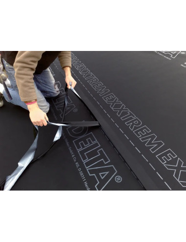 DELTA-EXXTREM: Membrana Traspirante ad Alta Resistenza Termica e UV | Ideale per Pannelli Fotovoltaici