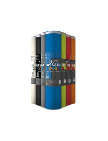 DÖRKEN ITALIA DELTA FASSADE COLOR PLUS MEMBRANE ALTAMENTE TRASPIRANTI IMPERMEABILI PER FACCIATE
