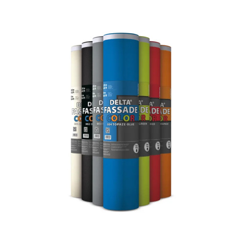 DELTA®-FASSADE COLOR PLUS – Membrana colorata traspirante e UV-resistente