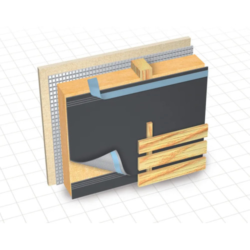 DELTA®-FASSADE 50 – Membrana traspirante e impermeabile per facciate