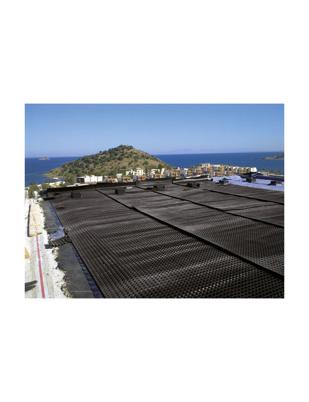 wohohoho Rotolo di membrana per il controllo delle erbacce, 2 m x 25 m