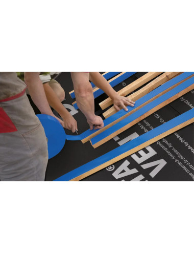 Banda adesiva in VPE – Guarnizione per fissaggi su membrane DELTA