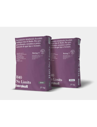KERAKOLL H40 NO LIMITS - GEL-ADESIVO STRUTTURALE FLESSIBILE
