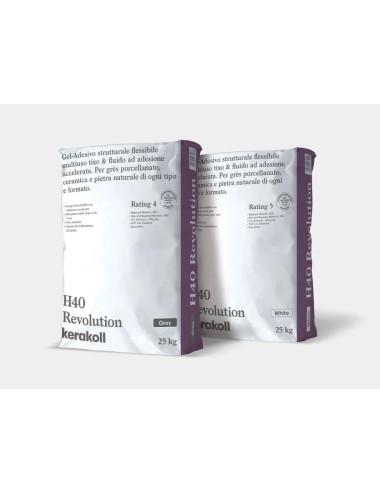KERAKOLL H40 REVOLUTION - GEL-ADESIVO STRUTTURALE FLESSIBILE