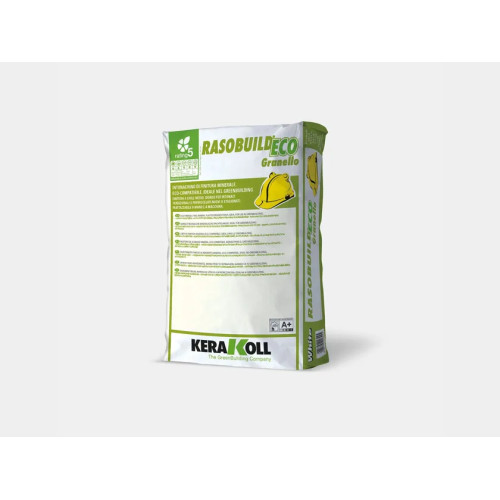 Rasobuild Eco Granello – Intonachino minerale di finitura