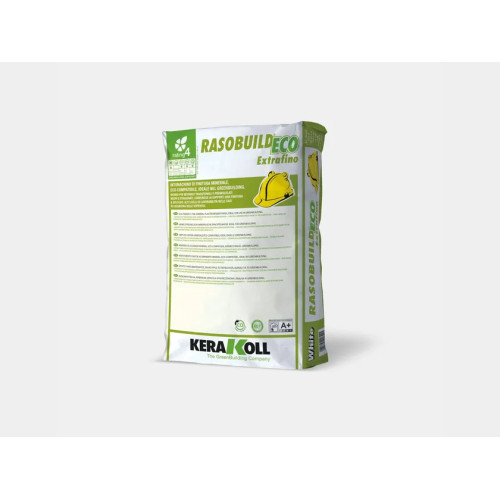 Rasobuild Eco Extrafino – Intonachino minerale di finitura