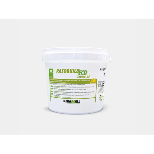 Rasobuild Eco Stucco RP – Stucco minerale eco-compatibile