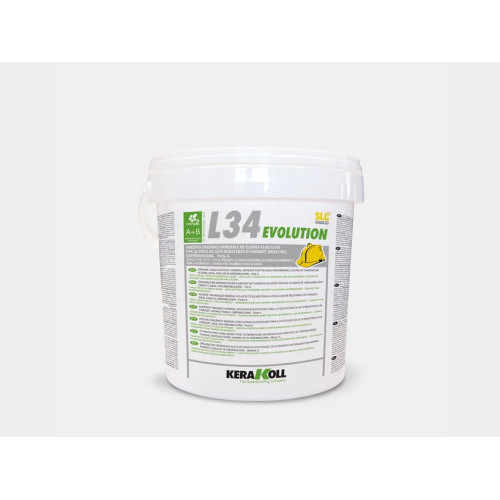 Adesivo minerale eco-compatibile per parquet | L34 Evolution