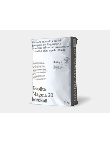 KERAKOLL GEOLITE MAGMA 20 - GEOMALTA COLABILE PER PASSIVARE