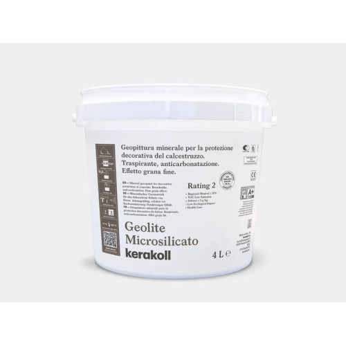 Geopittura Protettiva Monolitica – Geolite Microsilicato | Anticarbonatazione e Traspirante