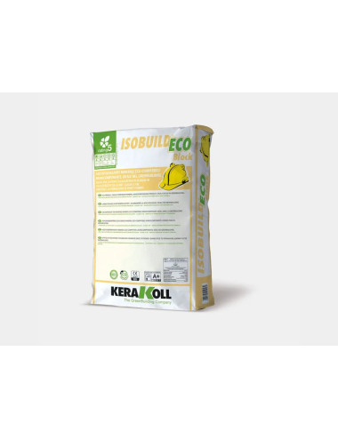 KERAKOLL ISOBUILD ECO BLOCK - ADESIVO&RASANTE MINERALE MONOCOMPONENTE