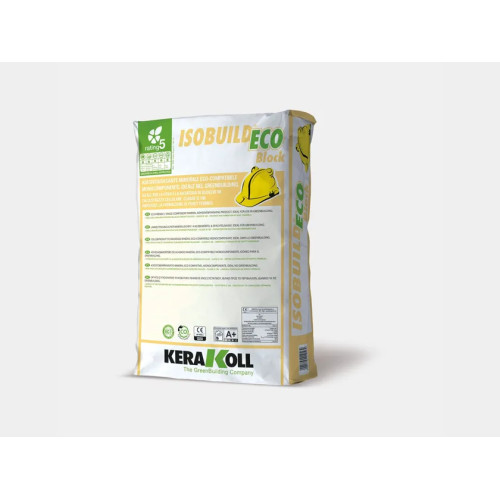Isobuild Eco Block – Adesivo & Rasante minerale eco-compatibile
