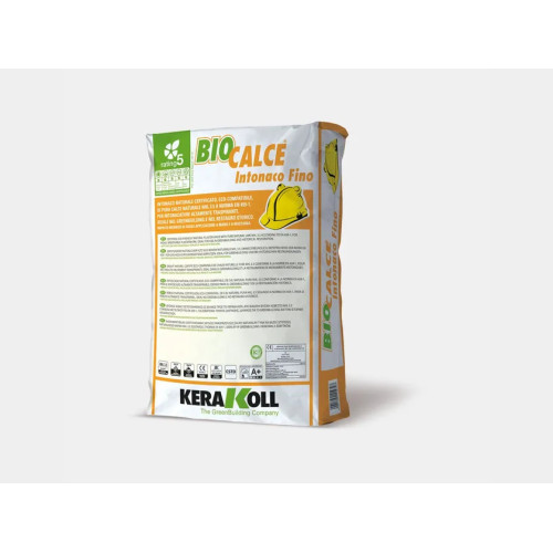 Biocalce Intonaco Fino – Intonaco naturale traspirante NHL