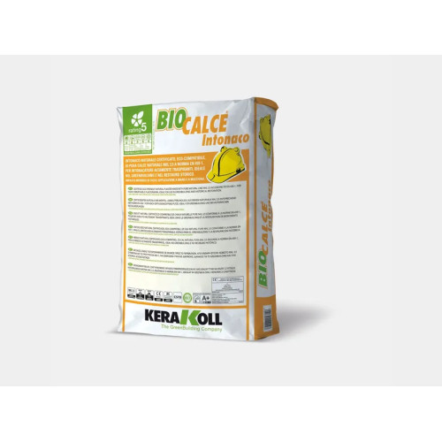 Biocalce Intonaco – Intonaco naturale traspirante NHL