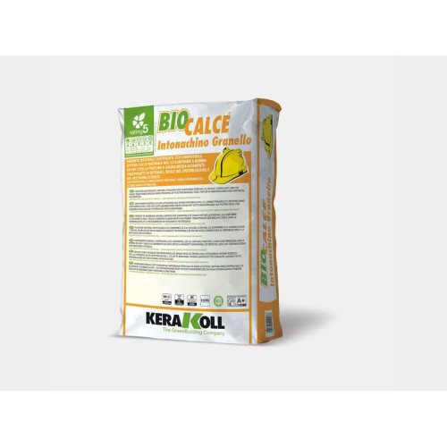 Biocalce Intonachino Granello – Rasante naturale traspirante NHL