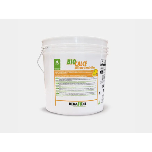 Biocalce® Silicato Fondo Fino – Fondo Uniformante Naturale per Intonaci Minerali