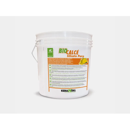 Biocalce Silicato Puro – Intonachino naturale traspirante per interni