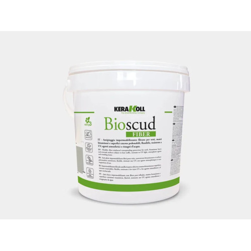 Bioscud Fiber – Impermeabilizzante fibrato calpestabile Cool Roof