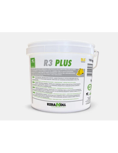 KERAKOLL R3 PLUS - ADESIVO ORGANICO MINERALE CERTIFICATO