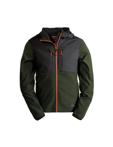 GIACCA SOFTSHELL TENERE PRO VERDE/NERO KAPRIOL
