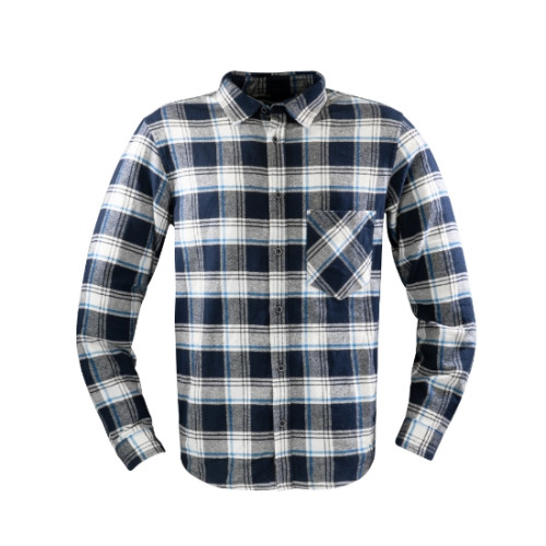 Camicia da lavoro a scacchi Enjoy in cotone flanellato