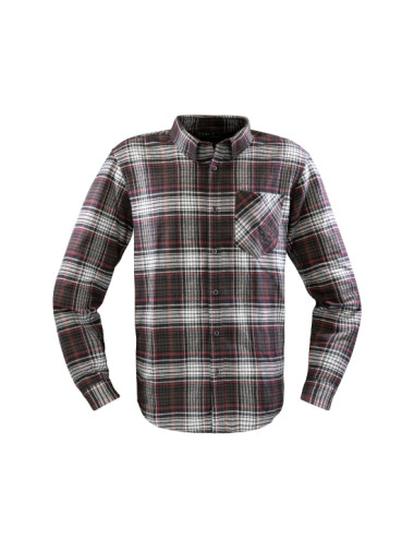 CAMICIA DA LAVORO ENJOY MARRONE/ROSSO KAPRIOL