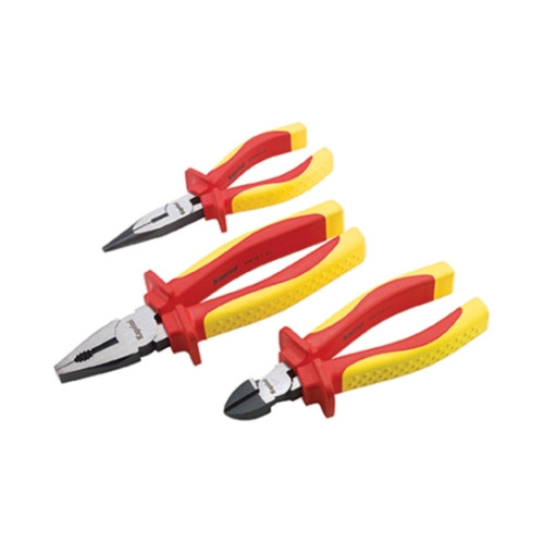 Set pinze isolate VDE per elettricisti 3 pezzi