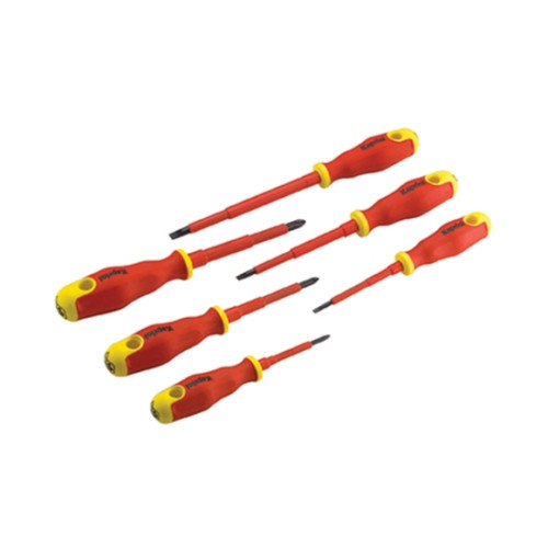 Set cacciaviti isolati VDE 6 pezzi per elettricisti