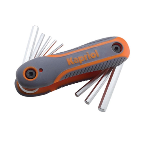 Set chiavi esagonali Kapriol 8 pezzi cromo-vanadio