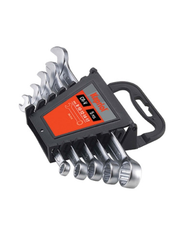 CHIAVI COMBINATE A FORCHETTA E POLIGONALI - 5 PCS KAPRIOL