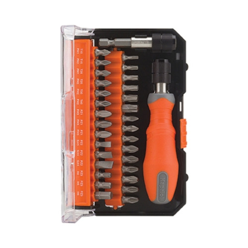 Set inserti avvitatura 30 punte Cr-V con impugnatura