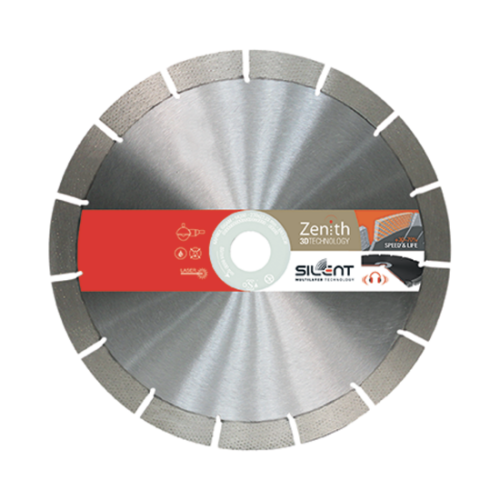 Disco diamantato Zenith 3D Sonic Evolution per cemento