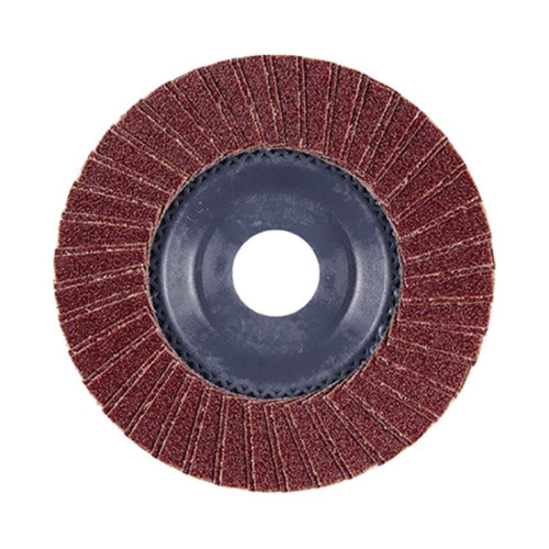 Disco a lamelle nylon EN 12413 per pulitura acciaio e metalli