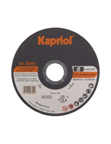 DISCO DA TAGLIO FERRO KAPRIOL