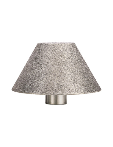 Fresa conica diamantata per finitura fori su gres e ceramica