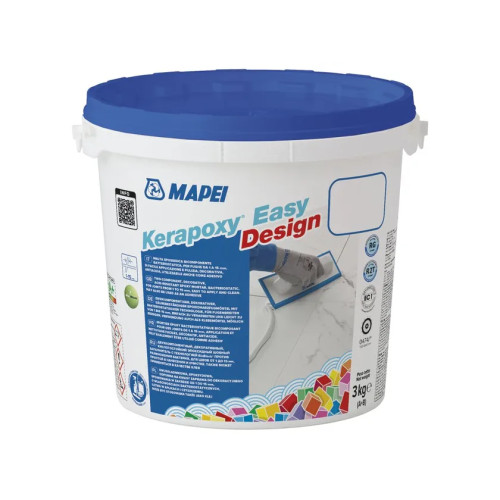 Kerapoxy Easy Design: Stucco Epossidico Decorativo Antiacido 1-15 mm | BioBlock HACCP + MapeGlitter