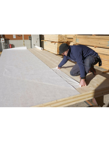 DELTA®-WOODIXX – Membrana Autoadesiva Traspirante per Protezione Strutture in Legno