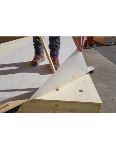 DELTA®-WOODIXX – Membrana Autoadesiva Traspirante per Protezione Strutture in Legno