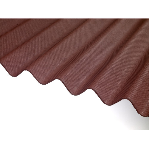 DELTA®-T.LINE Rosso – Lastra Bitumata Ondulata per Sottocopertura Tetto