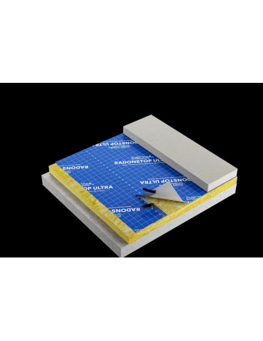 DELTA®-RADONSTOP Ultra – Membrana Antiradon e Metano per Solai Controterra