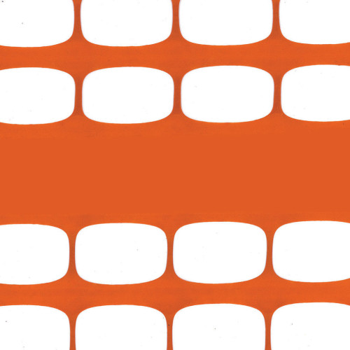 Rete da Cantiere HDPE ad Alta Visibilità con Fascia Antistrappo