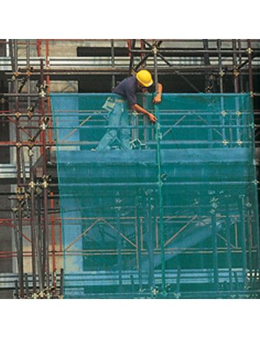 Rete TENAX COVERET OC per Copertura Ponteggi – Frangivista 30%