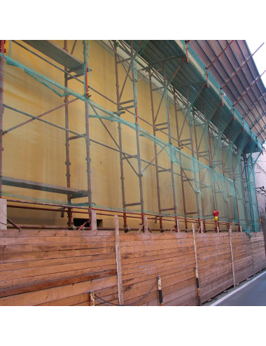 Rete TENAX COVERET OC per Copertura Ponteggi – Frangivista 30%