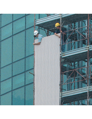 TENAX RETE PER PONTEGGI, TESSUTA IN HDPE CON ASOLE, PESO 85 g/m²