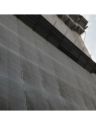 Rete TENAX COVERET H per Ponteggi – Frangivista 90% e Sicurezza Cantieri