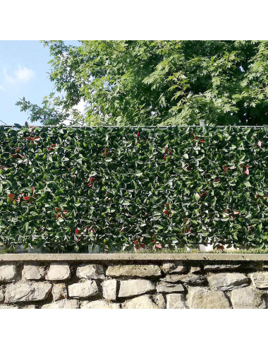 Siepe Sintetica 3D Fotinia – Schermatura Naturale per Giardini e Balconi