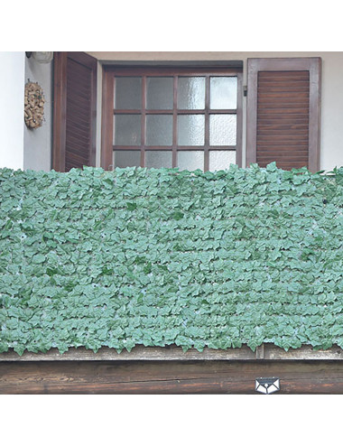 Siepe Sintetica a Foglie di Edera – Privacy Totale per Giardini e Balconi