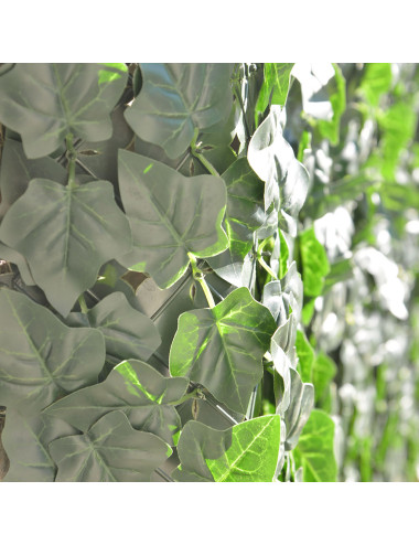 Siepe Sintetica a Foglie di Edera – Privacy Totale per Giardini e Balconi