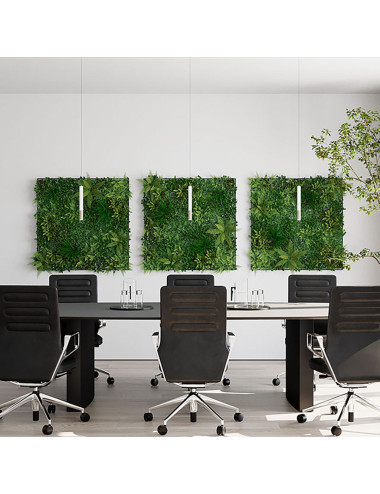 Siepe Artificiale Multifoglia a Pannelli – Giardino Verticale Modulare